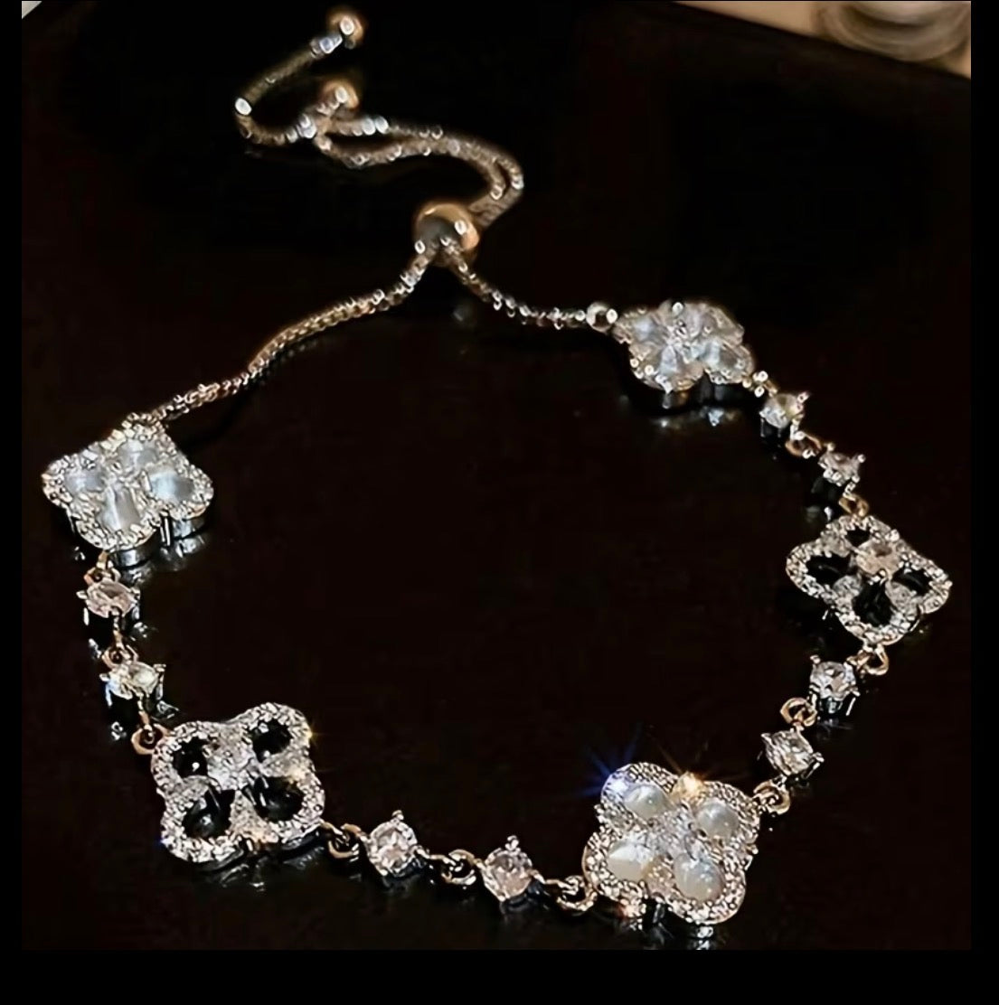 Adjustable Clover Bracelet