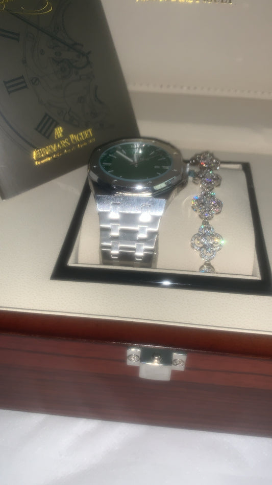 Green Luxury watch