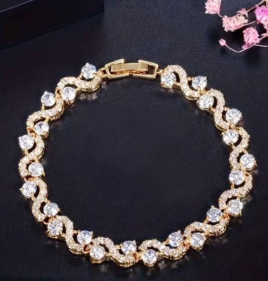 Gold Twist Bracelet