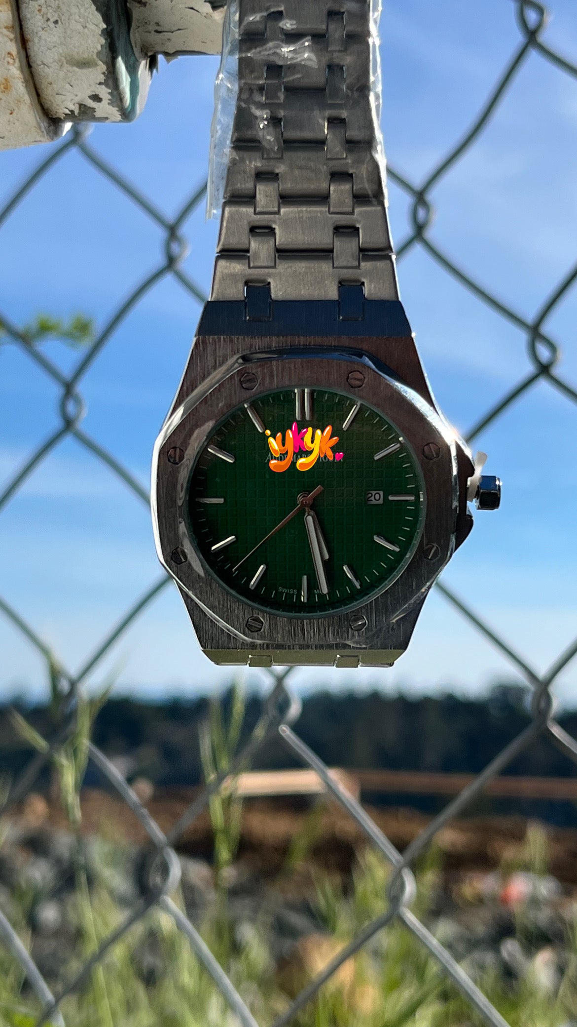 Green Luxury watch