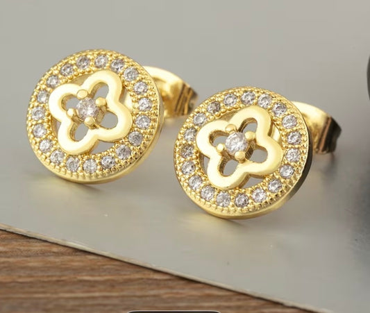 Flower Stud Earrings