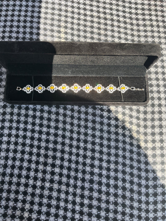 Yellow Moissanite Bracelet